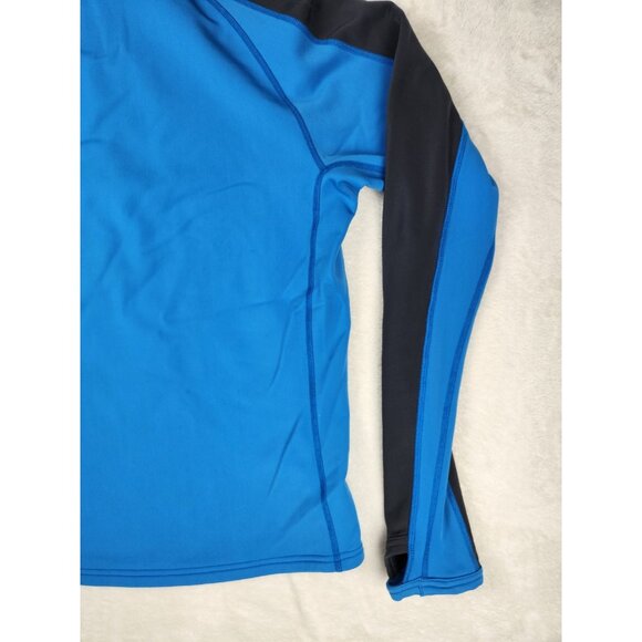 Mountain Equipment Co Op Womens Pullover Medium Blue Hooded Outdoors Hiking Camp - Picture 9 of 16